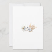 Bearly Wait Teddy Baby Shower Einladung (Rückseite)