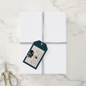 Bearly Wait Teddy Balloon Baby Shower books Geschenkanhänger (Mit Garn)