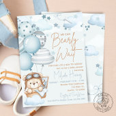 Bearly Wait Teddy Bear Baby Shower Einladung