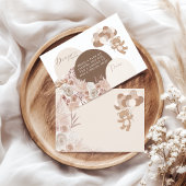 Bearly Wait Teddy Bear Neutral Diaper Raffle Begleitkarte