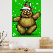 Bearry Christmas Poster (Küche)