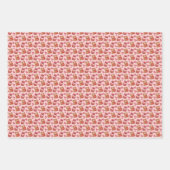 Bears and Cupcakes Valentines Wrapping Paper Geschenkpapier Set (Vorderseite 2)
