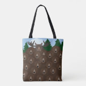 Bears Bears Bears Allover Tasche (Rückseite)