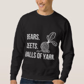 Bears Beets Balls of Yarn - Men Basic Sweatshirt (Vorderseite)