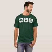 Bears Beets Battlestar Galactica v2 T-Shirt (Vorne ganz)