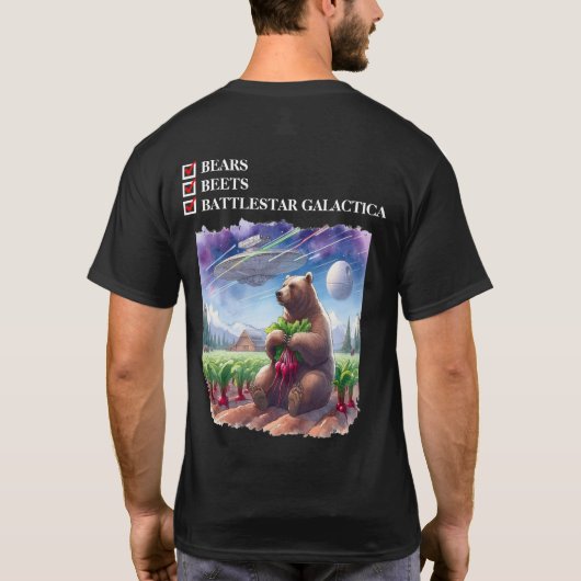 Bears Beets T - Shirt (Rückseite)