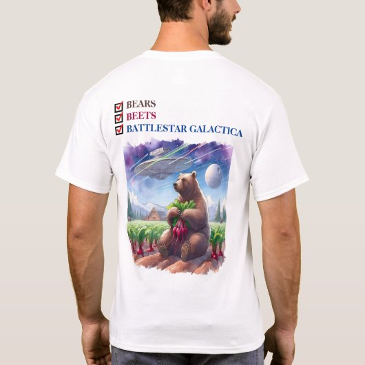 Bears Beets T - Shirt (Rückseite)