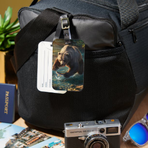 Bears Bounty: Fischfest Gepäckanhänger