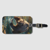 Bears Bounty: Fischfest Gepäckanhänger (Vorderseite (Horizontal))