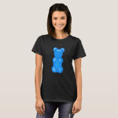 Bears Children Blue Gummy Bär T-Shirt (Vorne ganz)