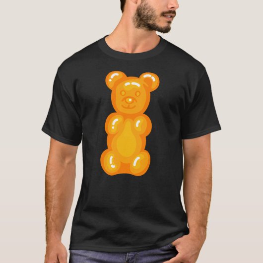 Bears Children Orange Lovers Gummy Bear T-Shirt (Vorderseite)