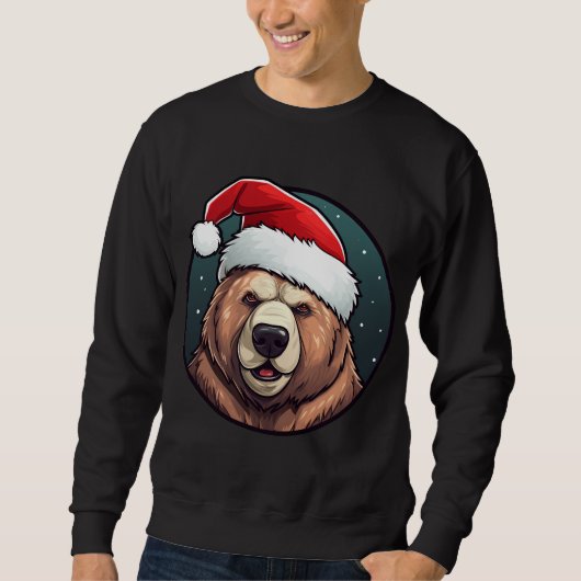 Bears Christmas Sweatshirt (Vorderseite)