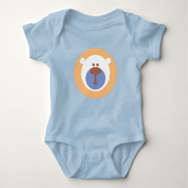 Bears Design Baby Bodysuit Baby Strampler