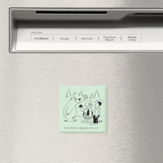 Bears Dinner Magnet (In Situ (Geschirrspüler))