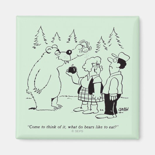 Bears Dinner Magnet (Vorne)