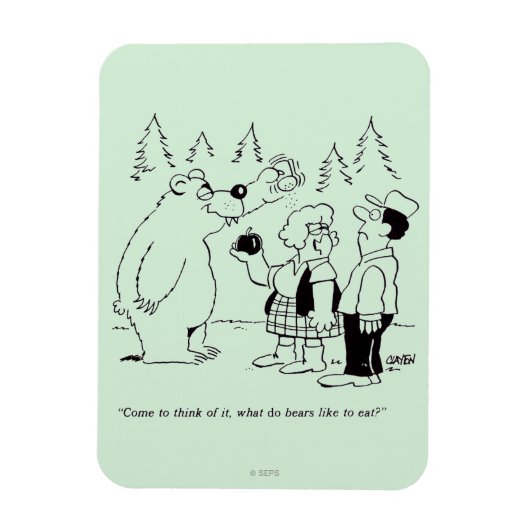 Bears Dinner Magnet (Vertikal)