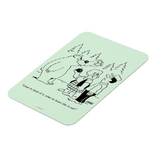 Bears Dinner Magnet (Linke Seite)