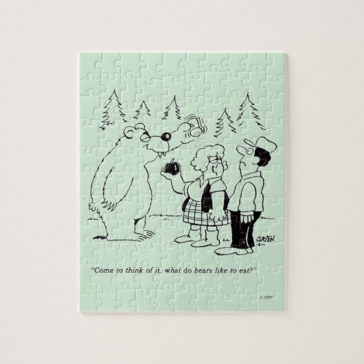 Bears Dinner Puzzle (Vertikal)