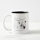 Bears Dinner Zweifarbige Tasse (Links)