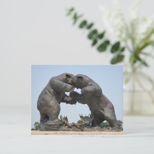 Bears - Dundee, Michigan Postkarte (Stehend Vorderseite)