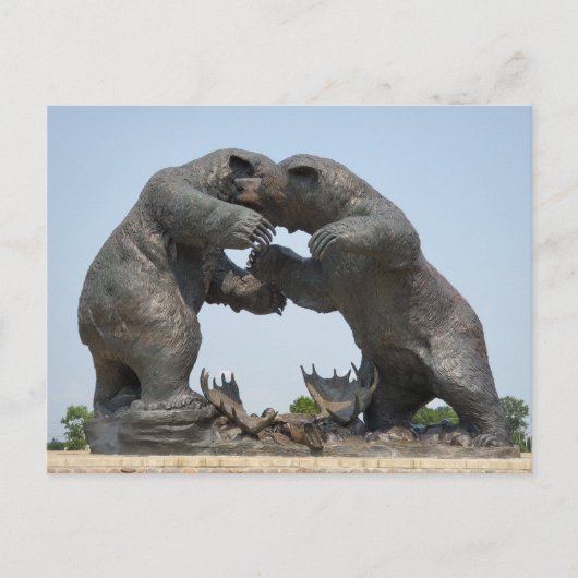 Bears - Dundee, Michigan Postkarte (Vorderseite)