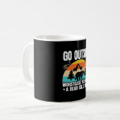 Bears - Go Outside Worst Case Szenario Kaffeetasse (Vorderseite Links)