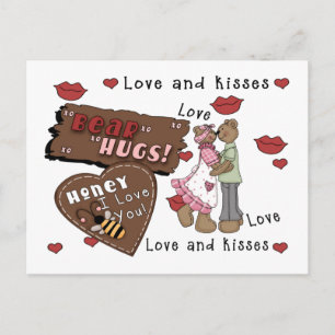 Bears Hugs Postkarte