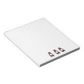 Bears in einem Line Editor Notizblock (angewinkelt)