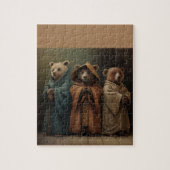 Bears in Robes Jigsaw Puzzle verkleidet (Vertikal)