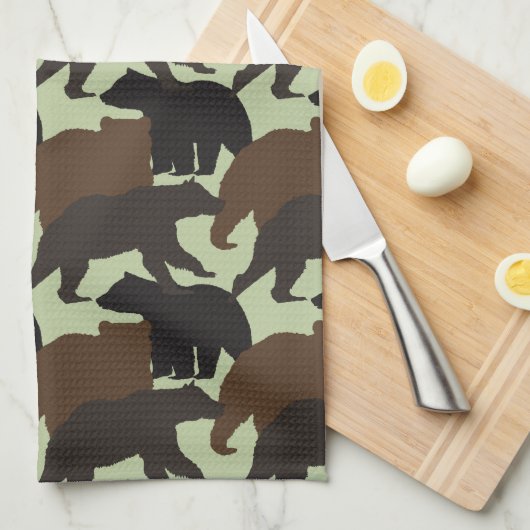 Bears Küchentuch (Viertel Falte)