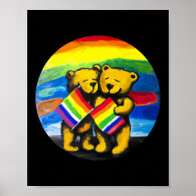 Bears Liebe LGBT-Regenbogenflagge