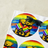 Bears Liebe LGBT-Regenbogenflagge Strandtuch (Beispiel)