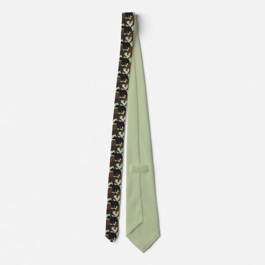 Bears Neck Tie Krawatte (Rückseite)
