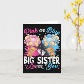 Bears NK oder Blue Big Sister Lieben, die Sie Gesc Karte (Gelbe Blume)