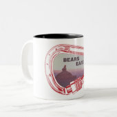 Bears Oars Klettergarten Zweifarbige Tasse (Vorderseite Links)