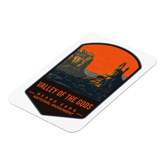 Bears Oars National Monument Magnet (Linke Seite)