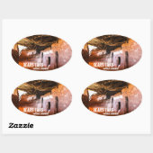 Bears Oars National Monument Ovaler Aufkleber (Blatt)