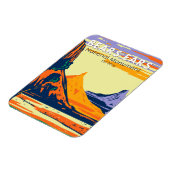 Bears Oars National Monument Utah Retro Magnet (Linke Seite)