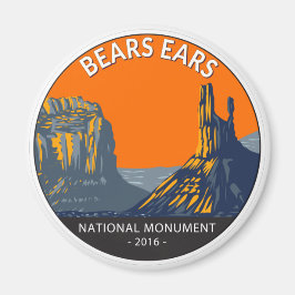 Bears Oars Nationaldenkmal Utah Vintag Magnet