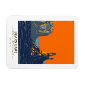 Bears Oars Nationaldenkmal Utah Vintag Magnet (Horizontal)