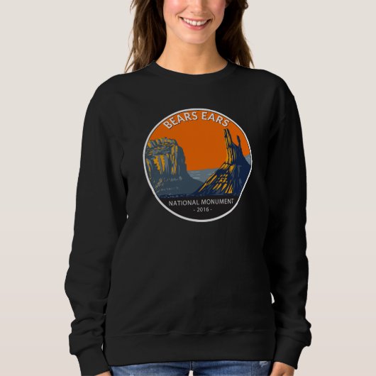 Bears Oars Nationaldenkmal Utah Vintag Sweatshirt (Vorderseite)