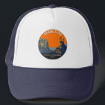 Bears Oars Nationaldenkmal Utah Vintag Truckerkappe<br><div class="desc">Bären Ohren Vektorgrafik Design. Das Denkmal schützt das öffentliche Land rund um die Bärenohren,  ein Paar Butte und das indische Creek Korridor Klettergebiet.</div>