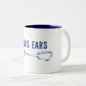 Bears Ohren Rock Klettern Schnellziehen Zweifarbige Tasse (VorderseiteRechts)