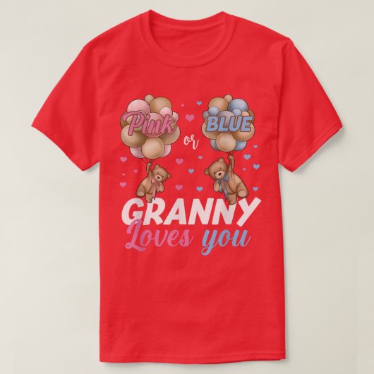 Bears Pink oder Blue Granny Lieben Sie Geschlecht T-Shirt (Design vorne)