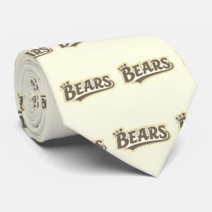 Bears Sports Team Necktie Krawatte