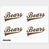 Bears Stickers (Blatt)