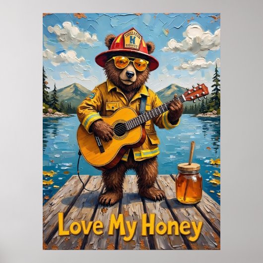 Bear's Sweet Serenade Poster (Vorne)