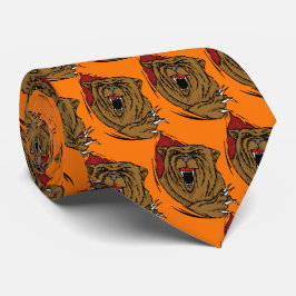 Bears Team Mascot Fußball Basketball Necktie Krawatte
