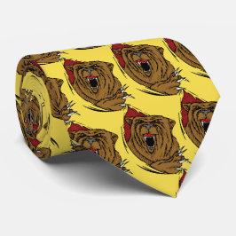 Bears Team Mascot Fußball Basketball Necktie Krawatte