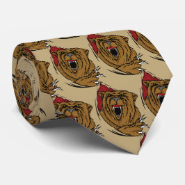 Bears Team Mascot Fußball Basketball Necktie Krawatte